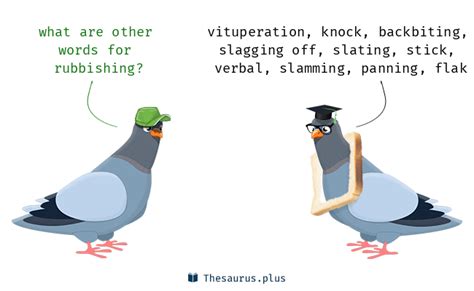 rubbishing synonym